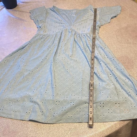 SHEIN Frenchy Butterfly Sleeve V Neck Schiffy Dress size XS NWT - Picture 9 of 13